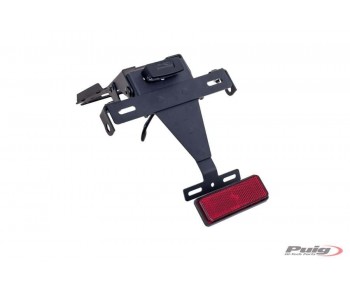 LICENSE PLATE HOLDER FOR YAMAHA FZ6N/FZ6 FAZER 2004-2010 - BLACK